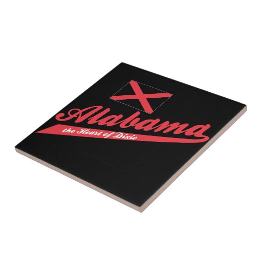 Alabama Heart van Dixie Tegeltje (Zijkant)