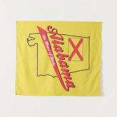 Alabama Heart van Dixie Wandkleed (Voorkant (horizontaal))