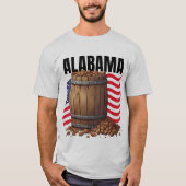 Alabama Heren T-Shirt (Voorkant)