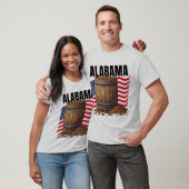 Alabama Heren T-Shirt (Unisex)