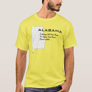 Alabama: Het afsnijden van onze neus om onze gezi T-shirt