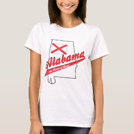 Alabama - Het hart van de dixie T-shirt