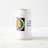 Alabama, het hart van Dixie!  Beer Stein Bierpul (Voorkant links)