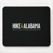 Alabama Hike Little River Canyon Tree Retro Graphi Muismat (Voorkant)