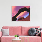 Alabama Hills Arch | Californië Canvas Afdruk (Insitu (Woonkamer))
