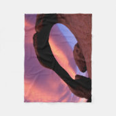 Alabama Hills Arch | Californië Fleece Deken (Voorkant)