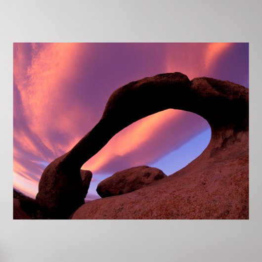 Alabama Hills Arch | Californië Poster (Voorkant)