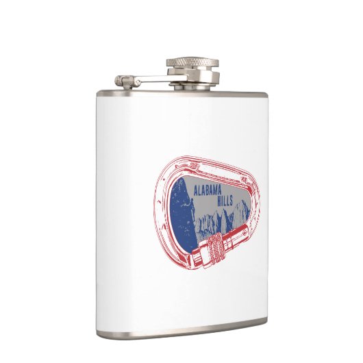 Alabama Hills Bekroop Carabiner Heupfles (Rechts)