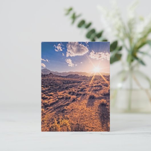 Alabama Hills Briefkaart (Staand voorkant)