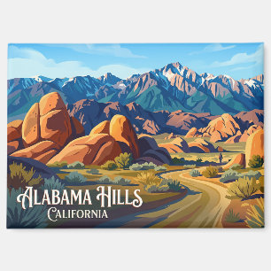 Alabama Hills Californië Magneet