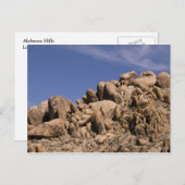 Alabama Hills - Lone Pine, Californië Briefkaart (Voorkant / Achterkant)
