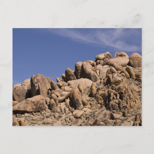 Alabama Hills - Lone Pine, Californië Briefkaart (Voorkant)