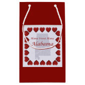 Alabama Home Sweet Home Klein Cadeauzakje (Achterkant)