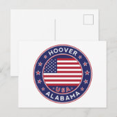 Alabama, Hoover Briefkaart (Voorkant / Achterkant)