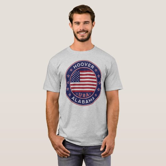 Alabama, Hoover T-shirt (Voorkant volledig)