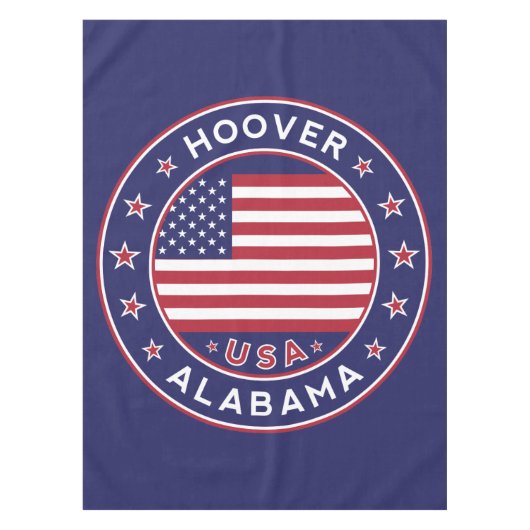 Alabama, Hoover Tafelkleed (Voorkant)