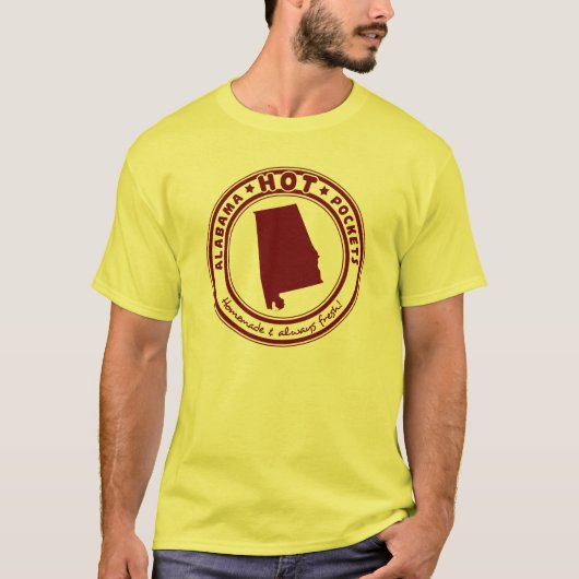 Alabama Hot Pocket T-shirt (Voorkant)