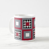 Alabama Houndstooth Koffiemok (Voorkant links)