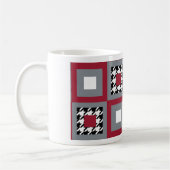 Alabama Houndstooth Koffiemok (Links)