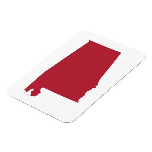 Alabama in het rood magneet (Linkerzijde)
