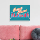 Alabama is thuis canvas afdruk (Insitu (Woonkamer))