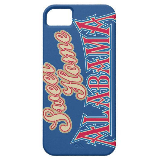 Alabama is thuis Case-Mate iPhone case (Achterkant)