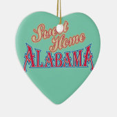 Alabama is thuis keramisch ornament (Rechts)