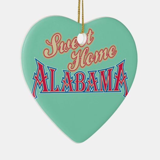 Alabama is thuis keramisch ornament (Rechts)