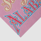 Alabama is thuis tissuepapier (Detail)