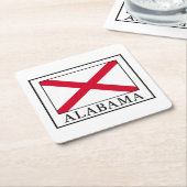 Alabama Kartonnen Onderzetters (Schuin)