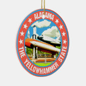 Alabama Keramisch Ornament (Rechts)