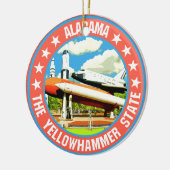 Alabama Keramisch Ornament (Links)