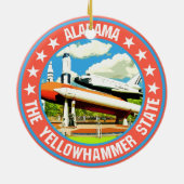 Alabama Keramisch Ornament (Achterkant)