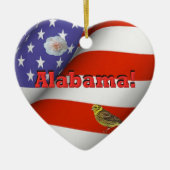 Alabama Keramisch Ornament (Voorkant)