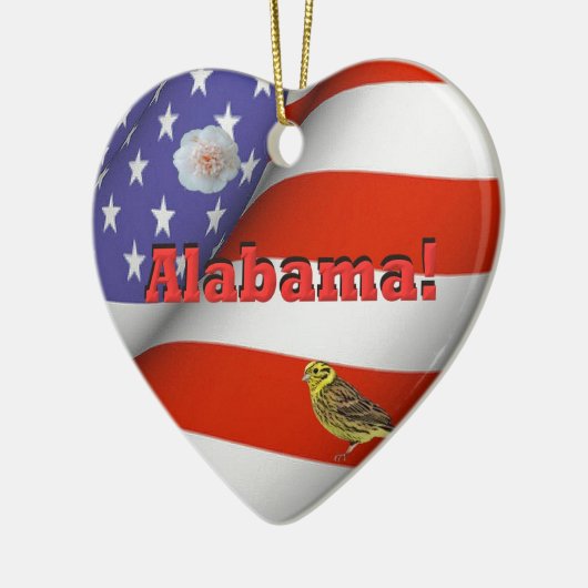 Alabama Keramisch Ornament (Links)