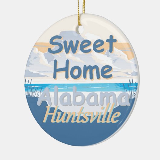ALABAMA KERAMISCH ORNAMENT (Links)