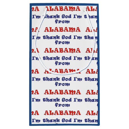 Alabama Klein Cadeauzakje (Achterkant)