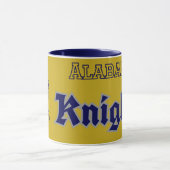 Alabama Knights Navy Blauwe Mok (Midden)