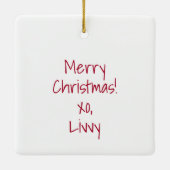 Alabama Ladies Tailgating Red Cowboy Boots Hats Keramisch Ornament (Achterkant)