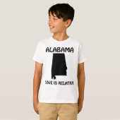 Alabama - Liefde is relatief T-shirt (Voorkant volledig)