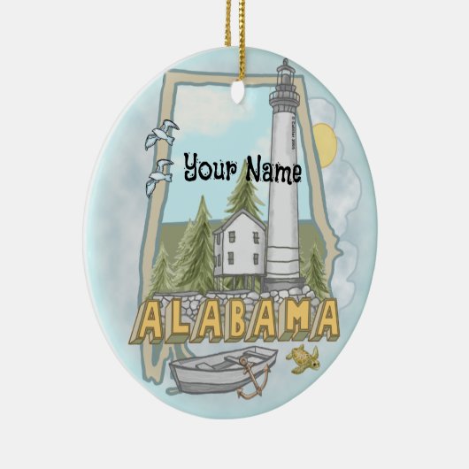 Alabama Lighthouse ornament (Rechts)