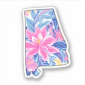 Alabama - Lilly Inspired - Zomerse Sticker van 3 x (Voorkant)