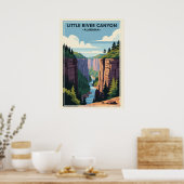 Alabama Little River Canyon V01 Poster (Keuken)