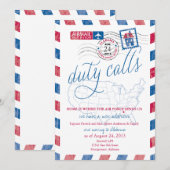 Alabama Luchtpost Militair Verhuisbericht Aankondiging (Voorkant / Achterkant)