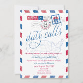 Alabama Luchtpost Militaire Verhuisbericht Aankondiging (Voorkant)