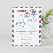 Alabama Luchtpost Militaire Verhuisbericht Aankondiging (Staand voorkant)