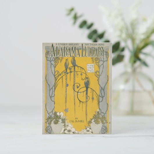 Alabama Lullaby Briefkaart (Staand voorkant)
