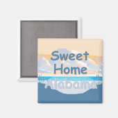 ALABAMA MAGNEET (Voorkant / Achterkant)