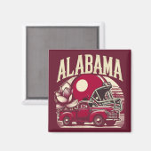 Alabama Magneet (Voorkant / Achterkant)