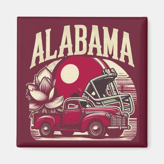 Alabama Magneet (Voorkant)